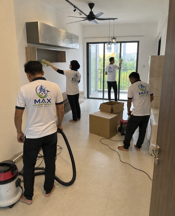 Move-In Move-Out Cleaning Johor Bahru — inside-cabinet detail clean