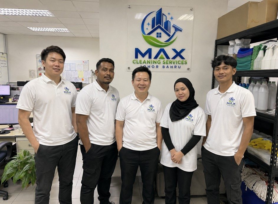 Carpet Cleaning Johor Bahru — Max Cleaning Services team arrival